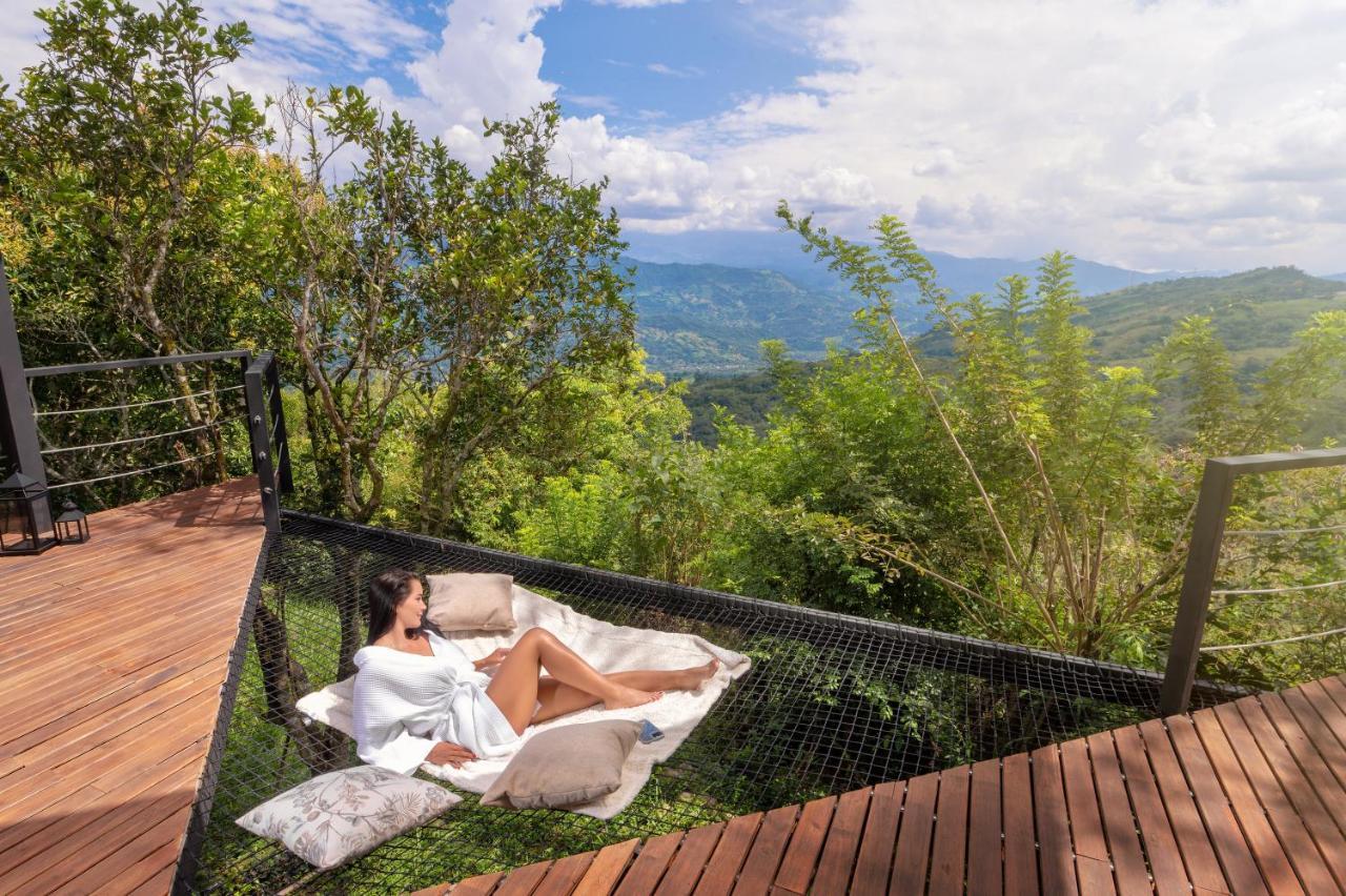 Santuario Luxury Eco Hotel Villeta Exteriör bild